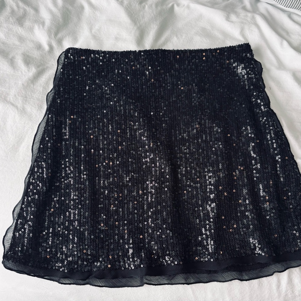 Promesa Glittering Black Sequin Jacket